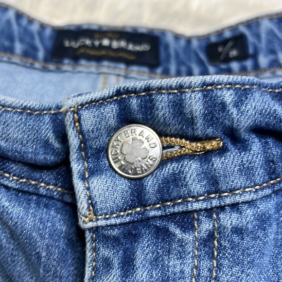 Lucky brand boyfriend Jean shorts size 6/28 - Picture 6 of 10